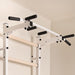 BenchK 221W Wall Bars with Fixed Steel Pull Up Bar Close Pull Up Bar View