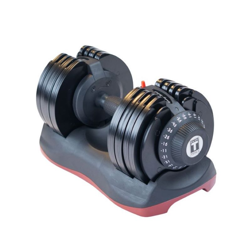 Body Solid SDBX Adjustable Dumbbell Front View