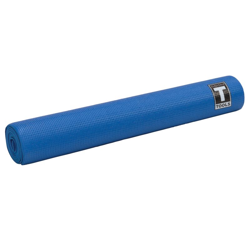 Body Solid BSTYM3 Premium Yoga Mat in Blue