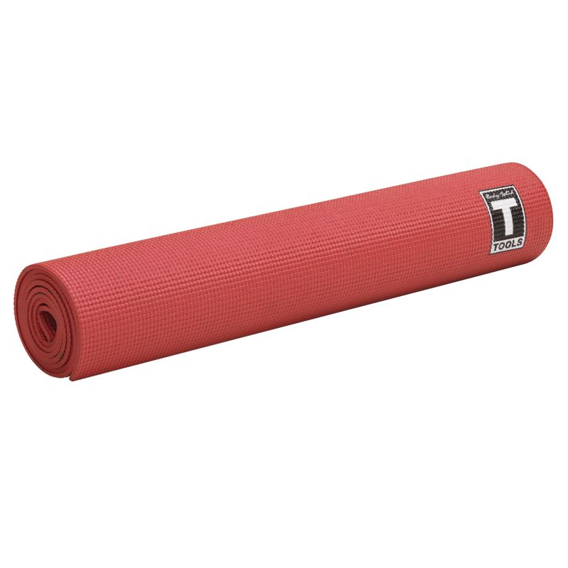 Body Solid BSTYM5 Premium Yoga Mat in Red