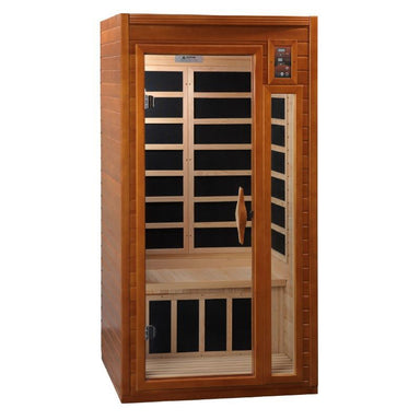 Dynamic Barcelona Elite 1-2 Person Ultra Low EMF Far Infrared Sauna Front View