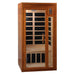 Dynamic Barcelona Elite 1-2 Person Ultra Low EMF Far Infrared Sauna Front View