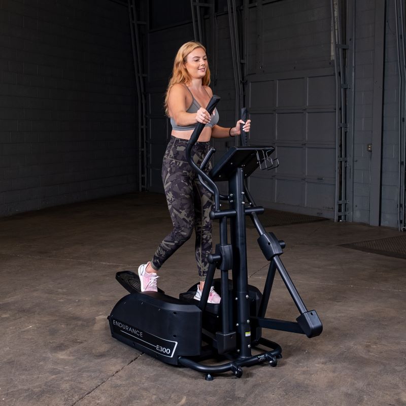 Endurance E300 Elliptical Trainer with Female Model 2