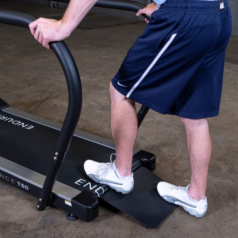 Endurance T50 Walking Treadmill Ramp Close Up