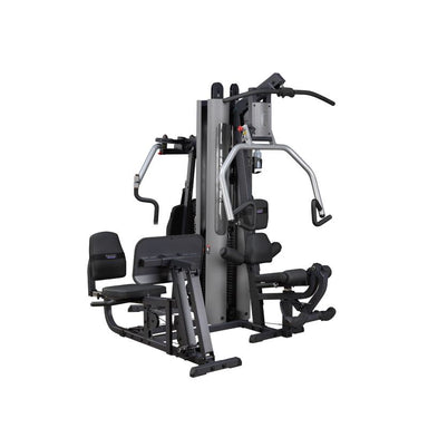 Body Solid Double Stack Gym with Leg Press Side View