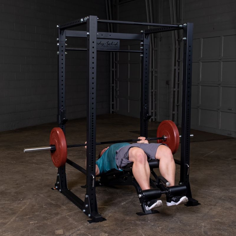 Body Solid Power Rack with Bench Model