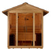 Golden Designs Vorarlberg 5 Person Traditional Outdoor Sauna Front View