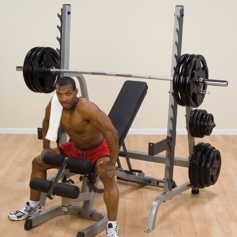 Olympic Multi Press Rack with Model