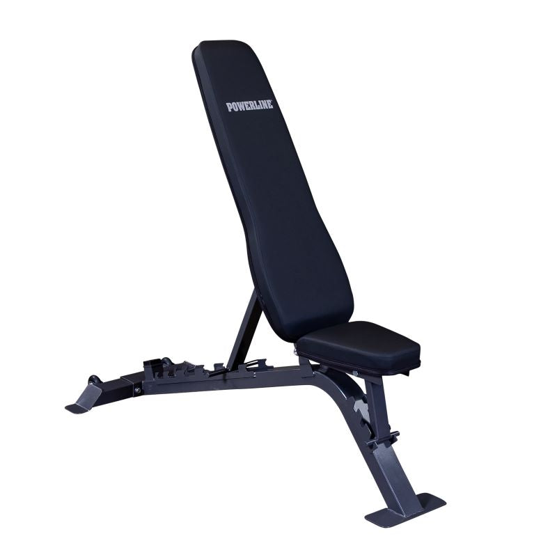 Powerline PFI150 Flat and Incline Bench Front View