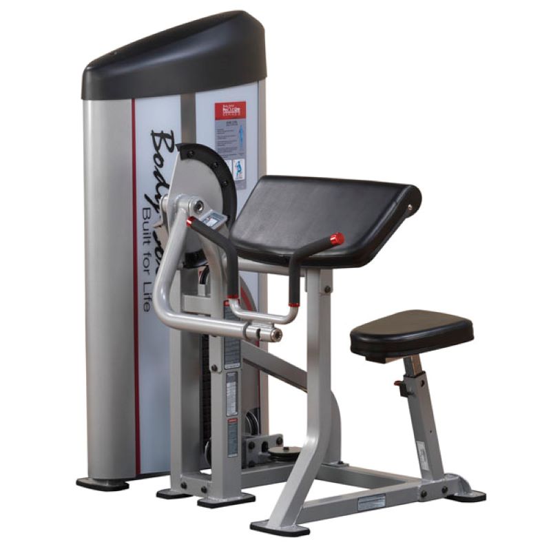 Pro Clubline S2AC Series II Arm Curl Machine Side View