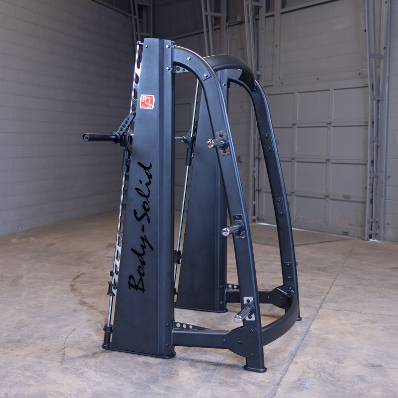 Pro Clubline SCB1000B Counter-Balanced Smith Machine Rear View