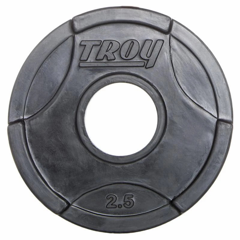 Troy GO-R Rubber Encased Olympic Grip Plate 2.5LB