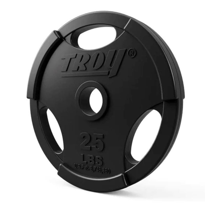 Troy GO-R Rubber Encased Olympic Grip Plate 25LB