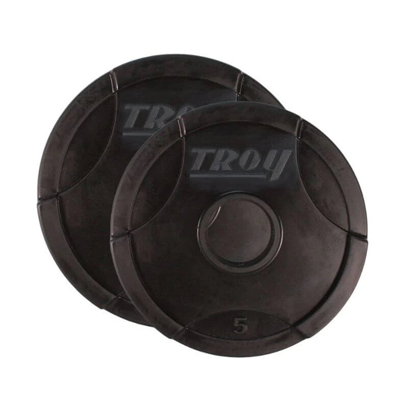 Troy GO-U Urethane Encased Olympic Grip Plate 5LB