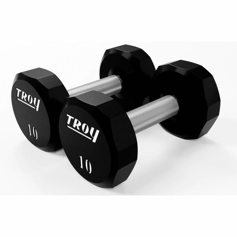 Troy TSD-010U 10 LB Dumbbell Pair Front View